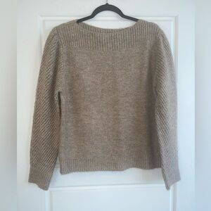& Merci Tan Sweater Size Large